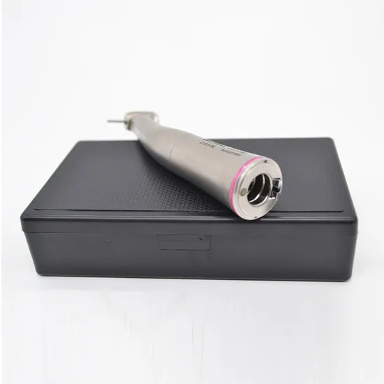 Titanium Material 1: 4.2 Increasing Inner Push Button Dental Fiber Optic Contra Angle